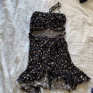 Planet Blue Cutout Dress